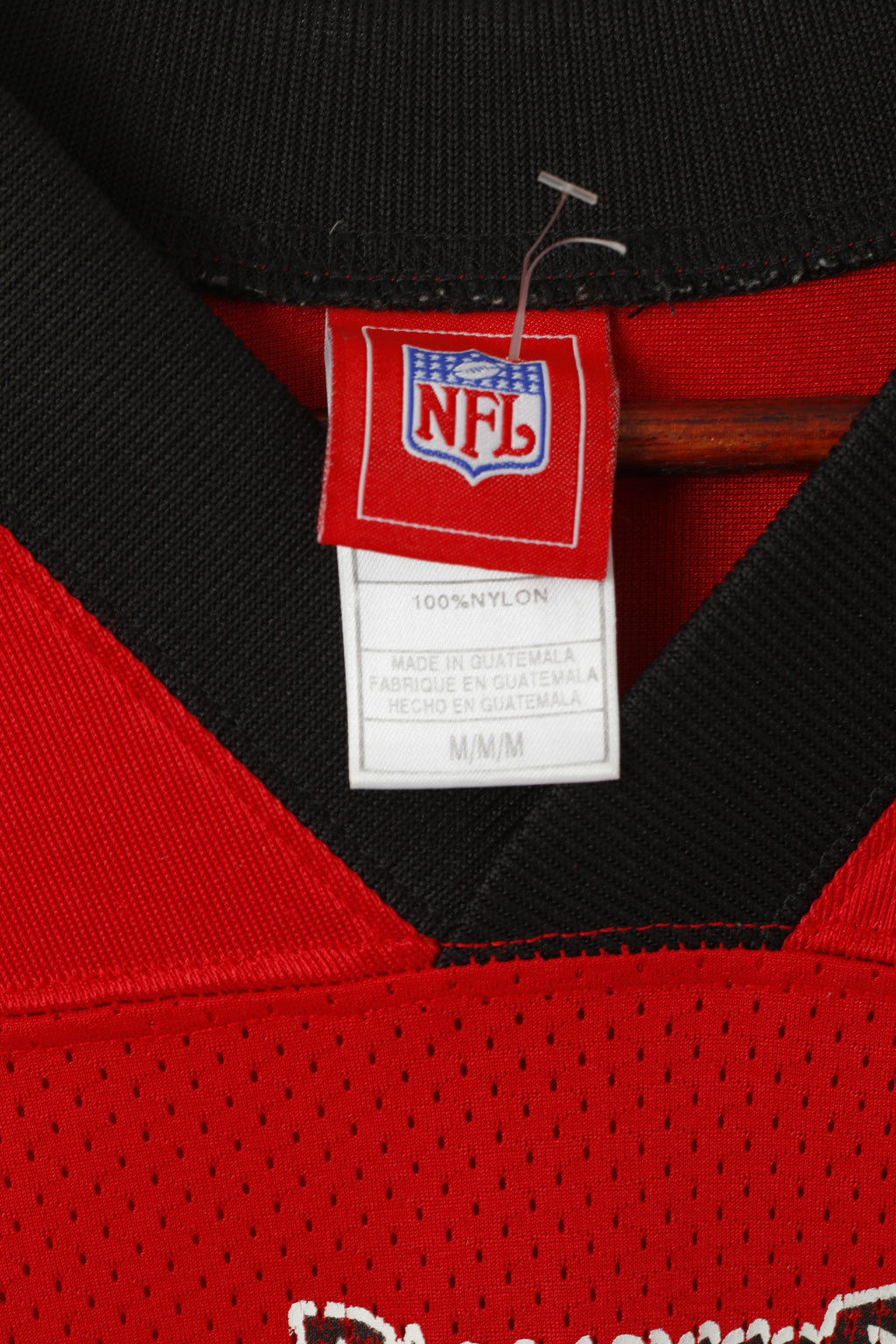 Reebok NFL Hommes M Chemise Rouge Tampa Bay Buccaneers Nylon Griese #8 Vintage Jersey Top