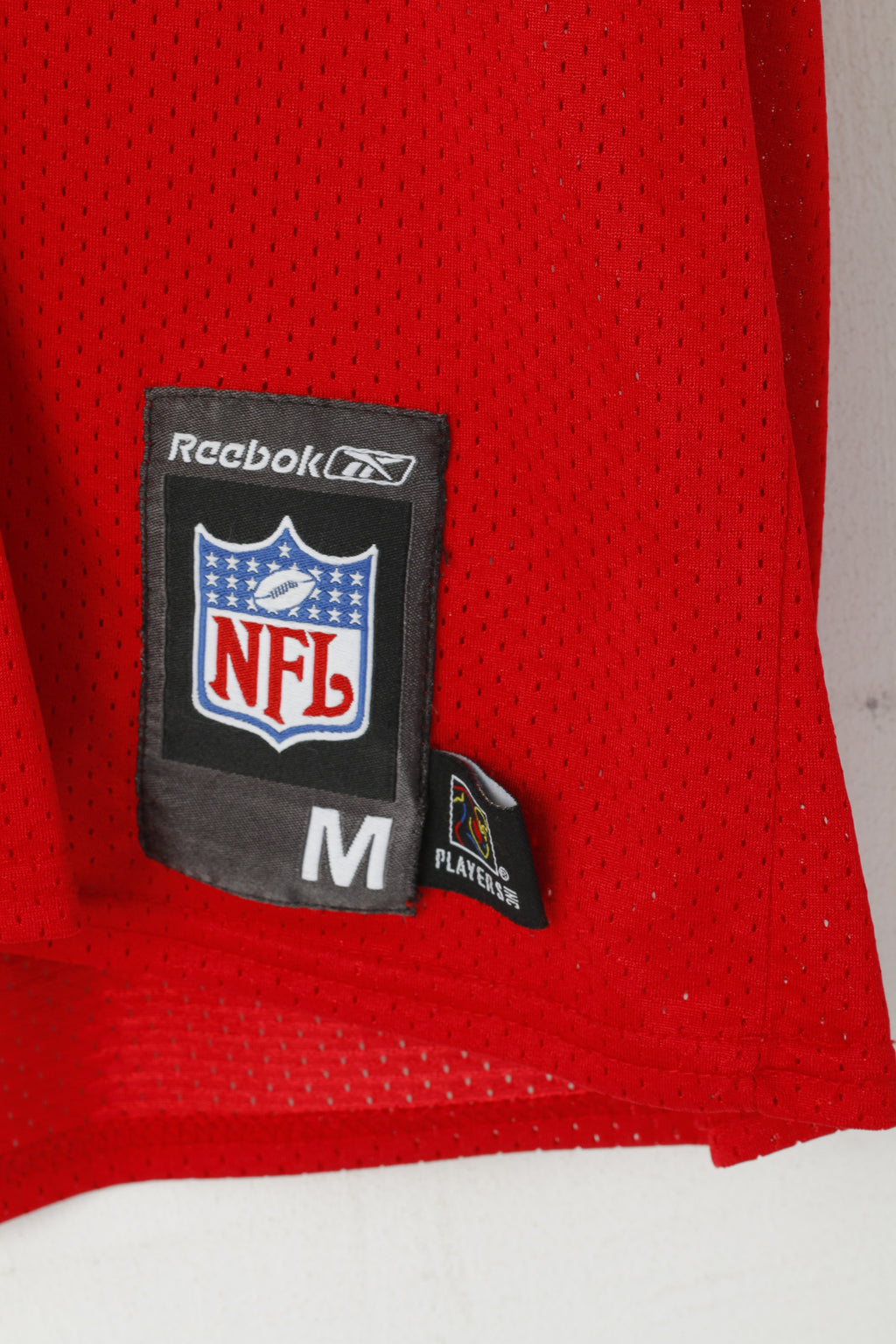 Reebok NFL Hommes M Chemise Rouge Tampa Bay Buccaneers Nylon Griese #8 Vintage Jersey Top