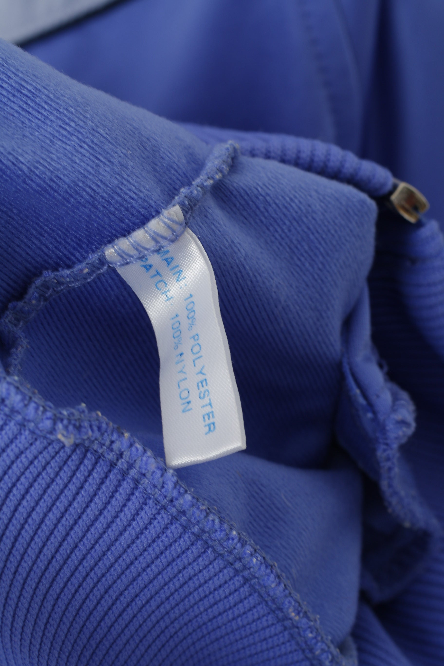 Cruyff Sports Men 7 L Track Jacket Purple Vintage FC Turtmann Full Zipper Sweatshirt