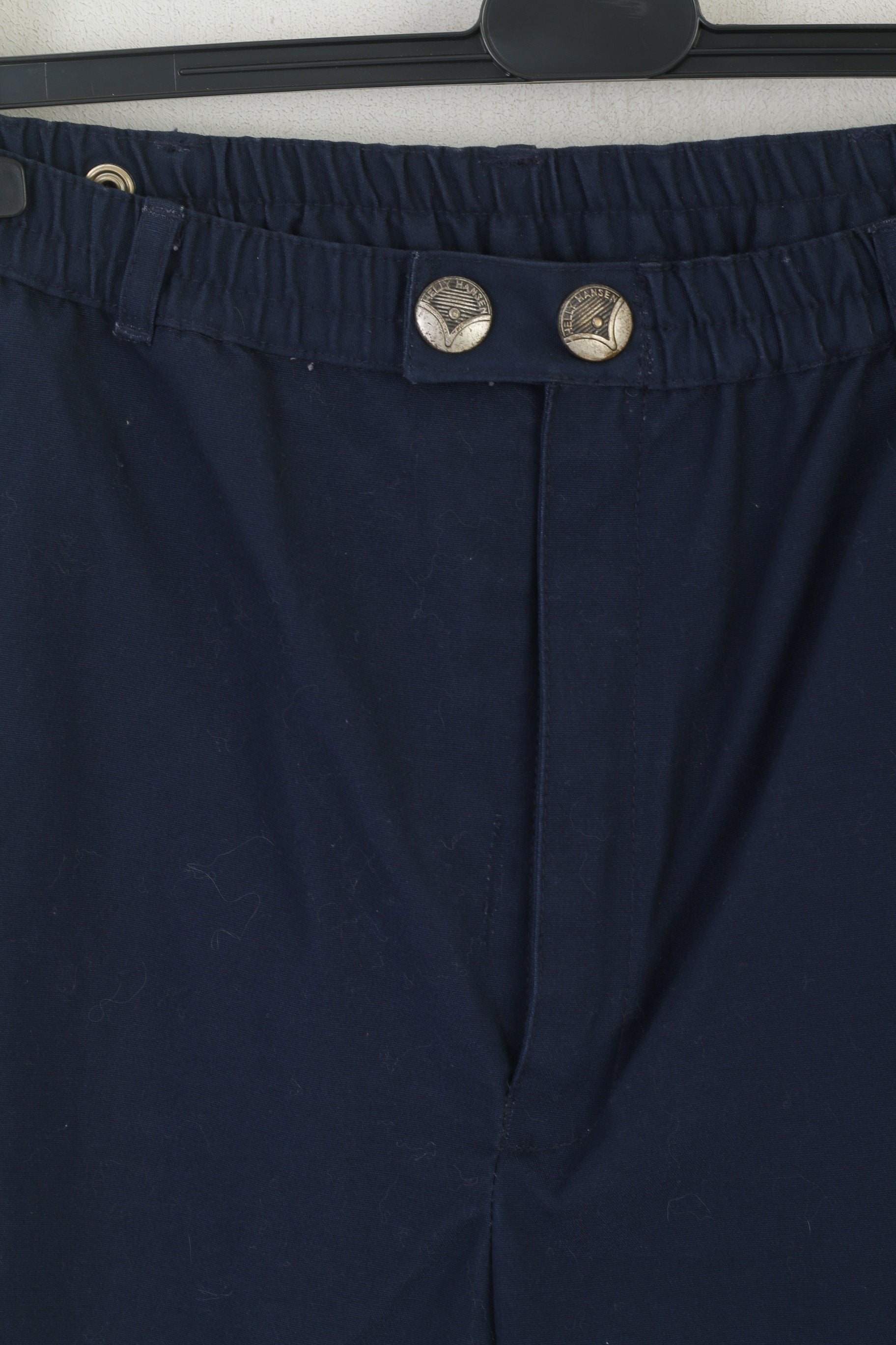 Helly Hansen Pantalon femme 40 M en coton bleu marine pour l'extérieur et le combat chaud vintage