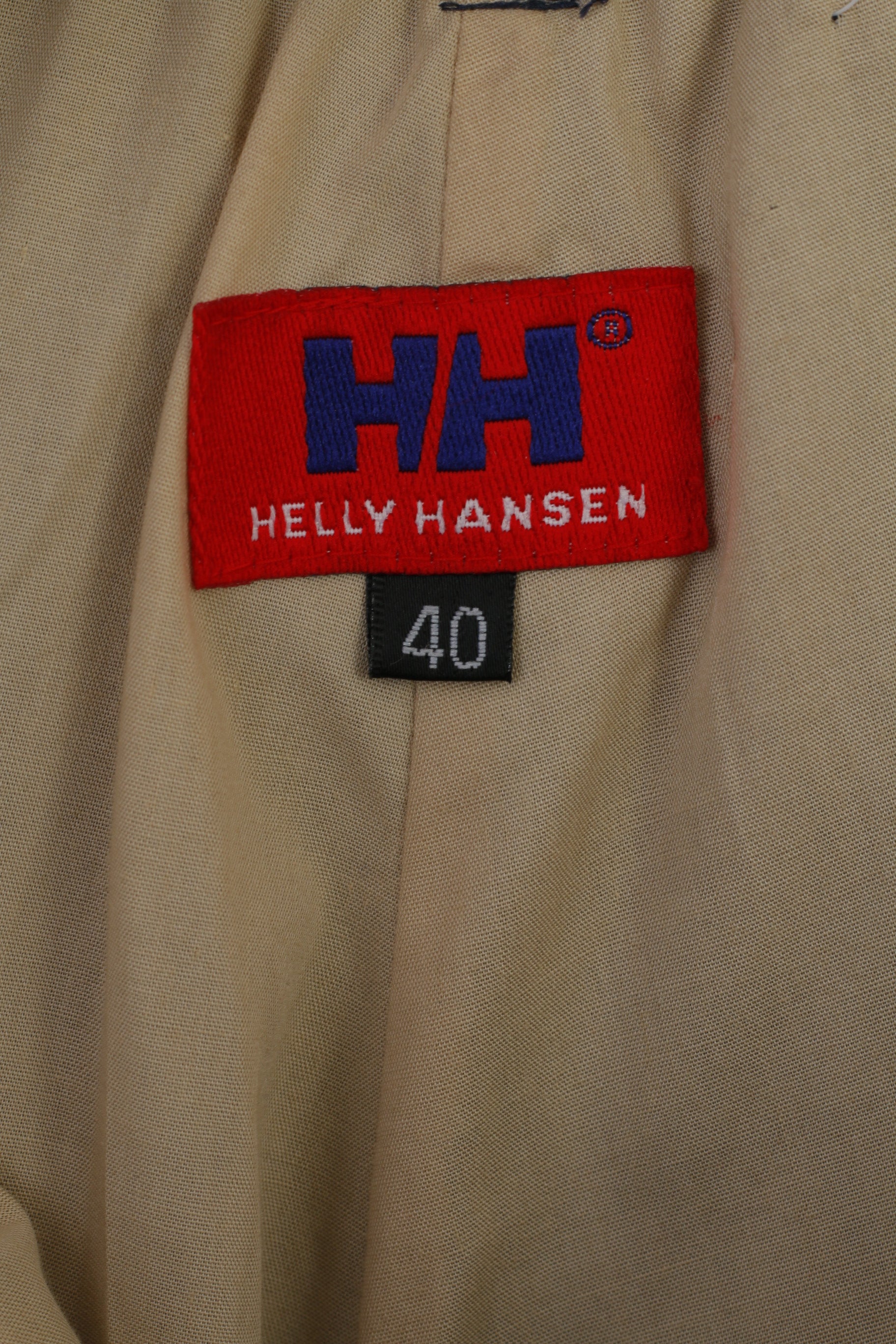 Helly Hansen Pantalon femme 40 M en coton bleu marine pour l'extérieur et le combat chaud vintage