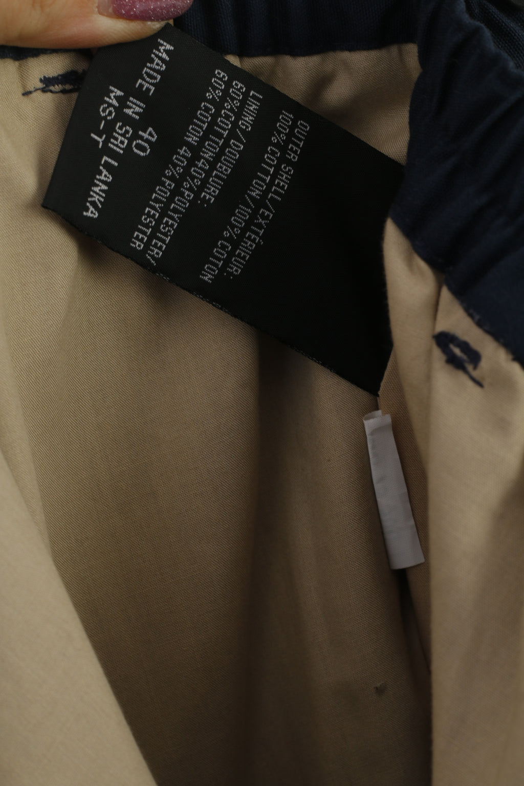 Pantaloni Helly Hansen da donna 40 M Pantaloni vintage da combattimento caldi per esterni in cotone blu scuro