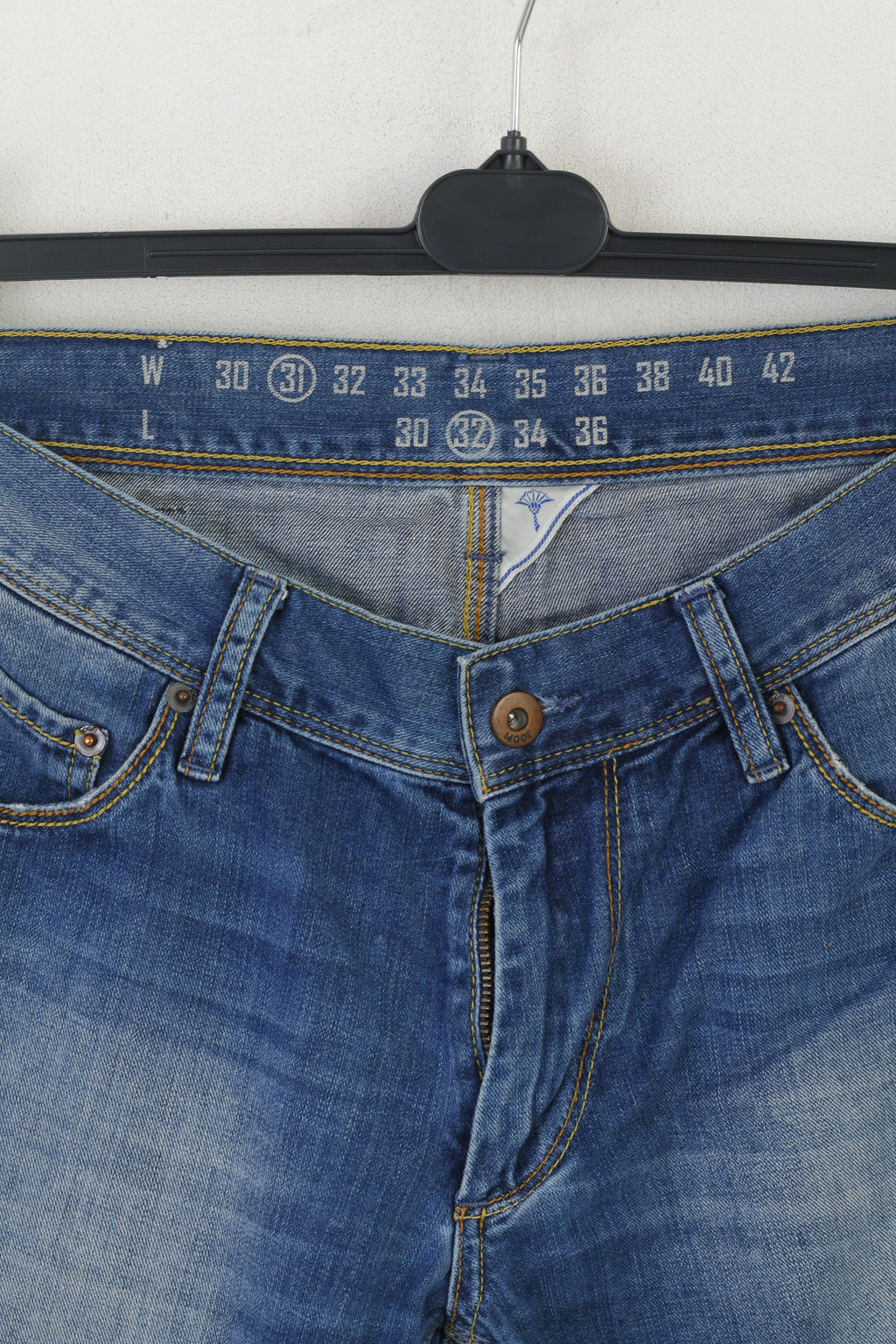 JOOP ! Pantalon Jeans Homme 31 Pantalon Droit Vintage En Denim De Coton Bleu