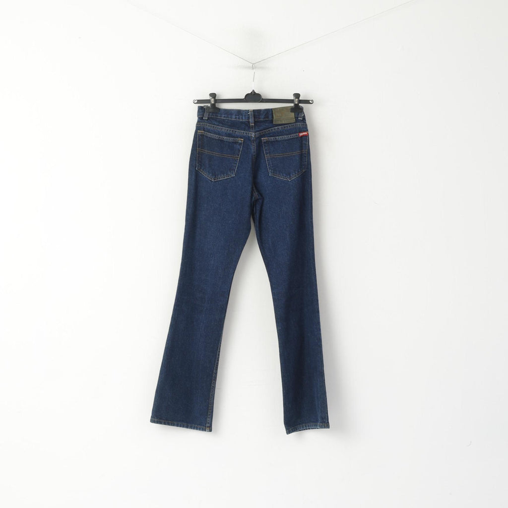 Polo Jeans Ralph Lauren Women 8 Jeans Trousers Navy lare Navy Cotton Polo Jeans Company