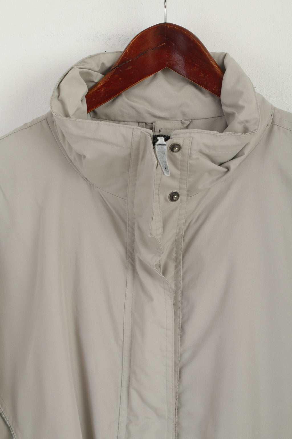Killtec Femmes 42 XL Veste Beige Zip Up Sportswear Haut De Randonnée En Plein Air
