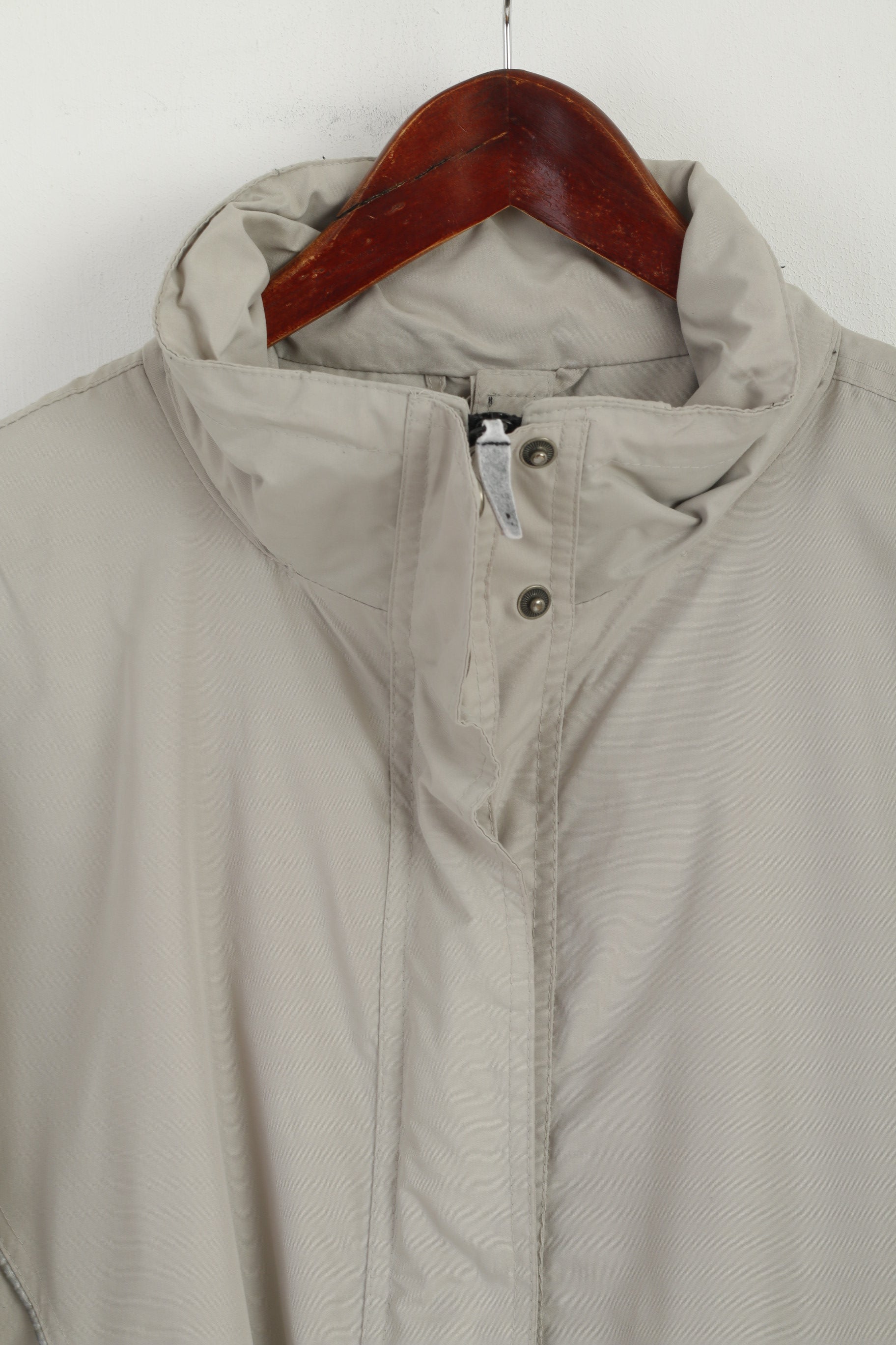 Killtec Femmes 42 XL Veste Beige Zip Up Sportswear Haut De Randonnée En Plein Air