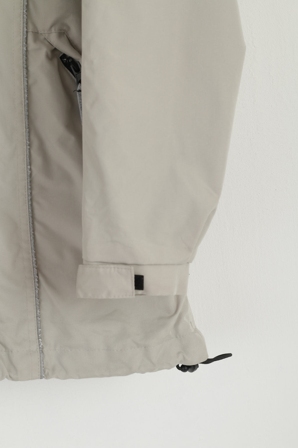 Killtec Femmes 42 XL Veste Beige Zip Up Sportswear Haut De Randonnée En Plein Air