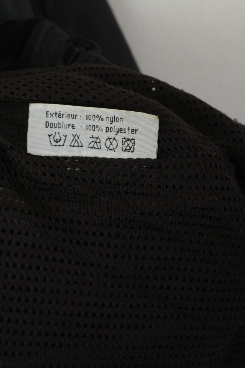 Kooga Men S Jacket Black Nylon Waterproof Rugby Full Zip Hidden Hood Top