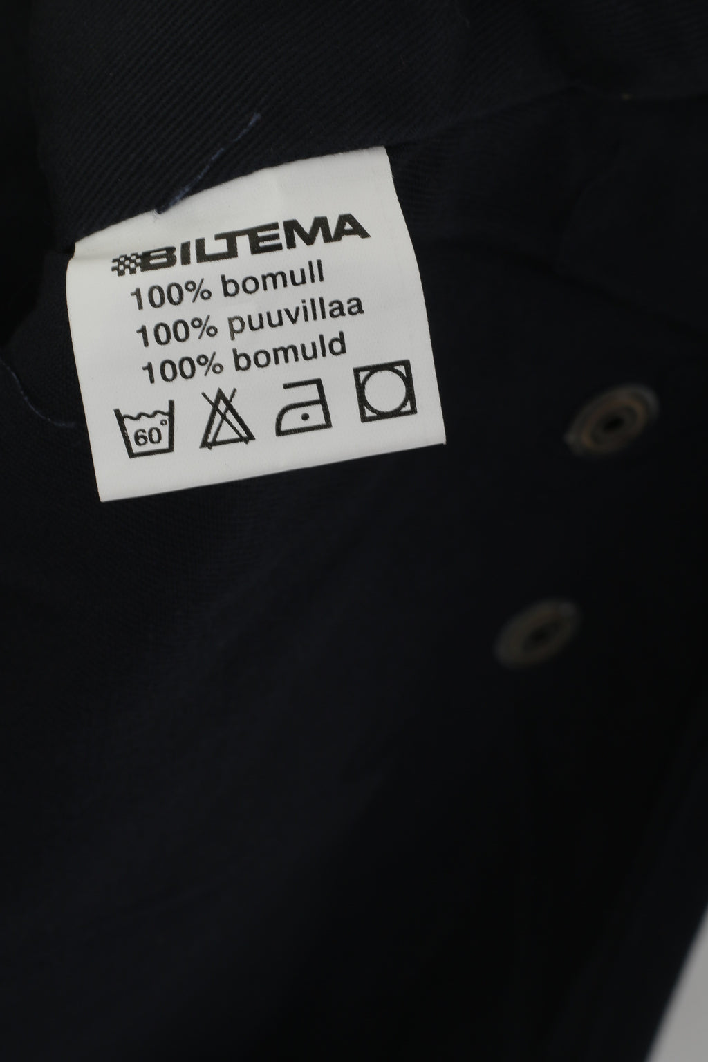 Biltema Hommes XL Gilet Marine Coton Chasse Multi Poche Sport Gilet