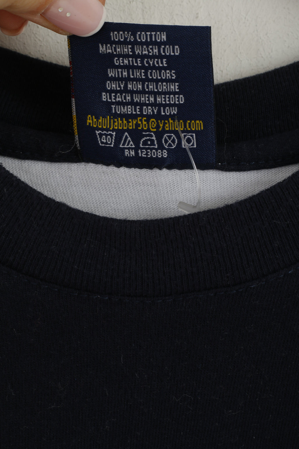 AJ Apparel Débardeur athlétique sans manches en coton blanc pour homme L Orlando Florida