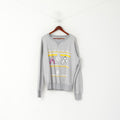 MMT Men XXL Sweatshirt Grey Cotton Winter Atari Game Vintage Sport Top