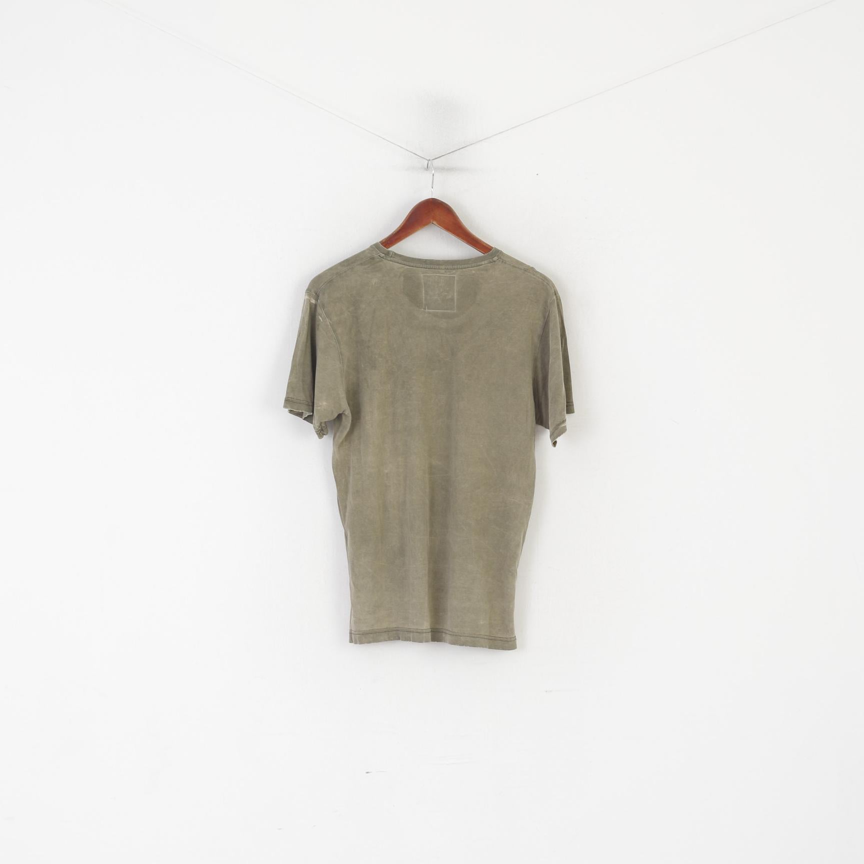 Subscript Hommes M Chemise Kaki Coton Délavé Marvin Gaye War Is nNot the Answer Top