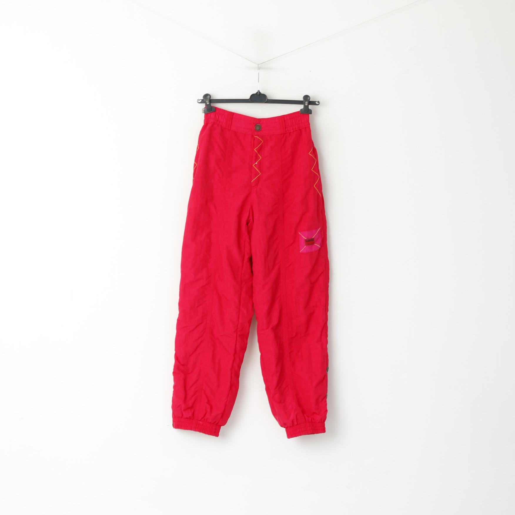 Luhta Sport Women 12 38 Ski Trousers Amaranth Nylon Vintage Snowboard Pants