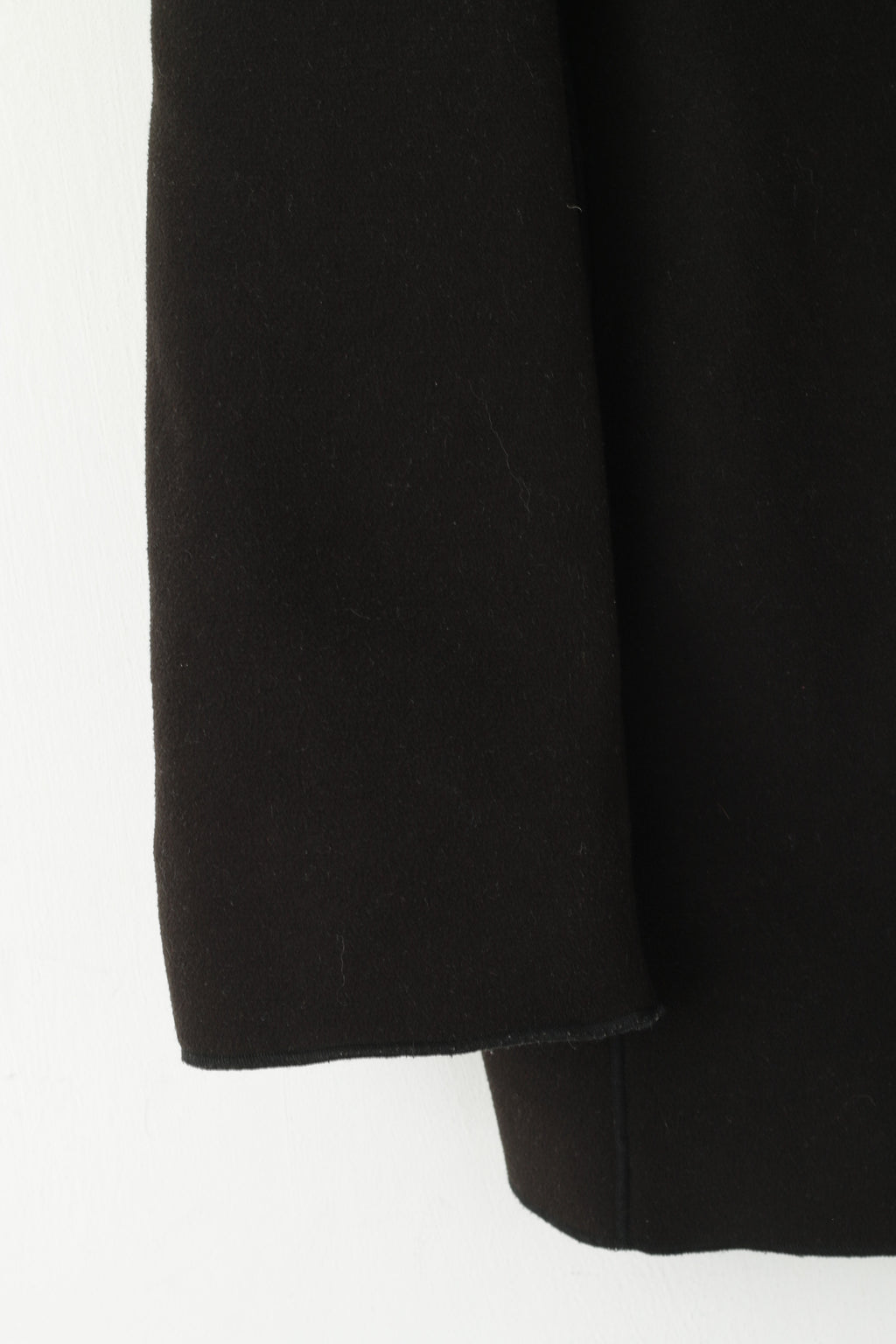 Marc Aurel Women 44  XL Fleece Top Black Snap Stand-up Collar Casual Light Jacket