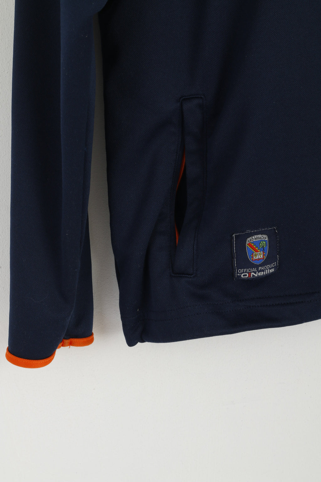 O'Neills Felpa da 10 anni per ragazzi Navy Ard Mhacha Armagh Gaa Gaelic Hurling Top