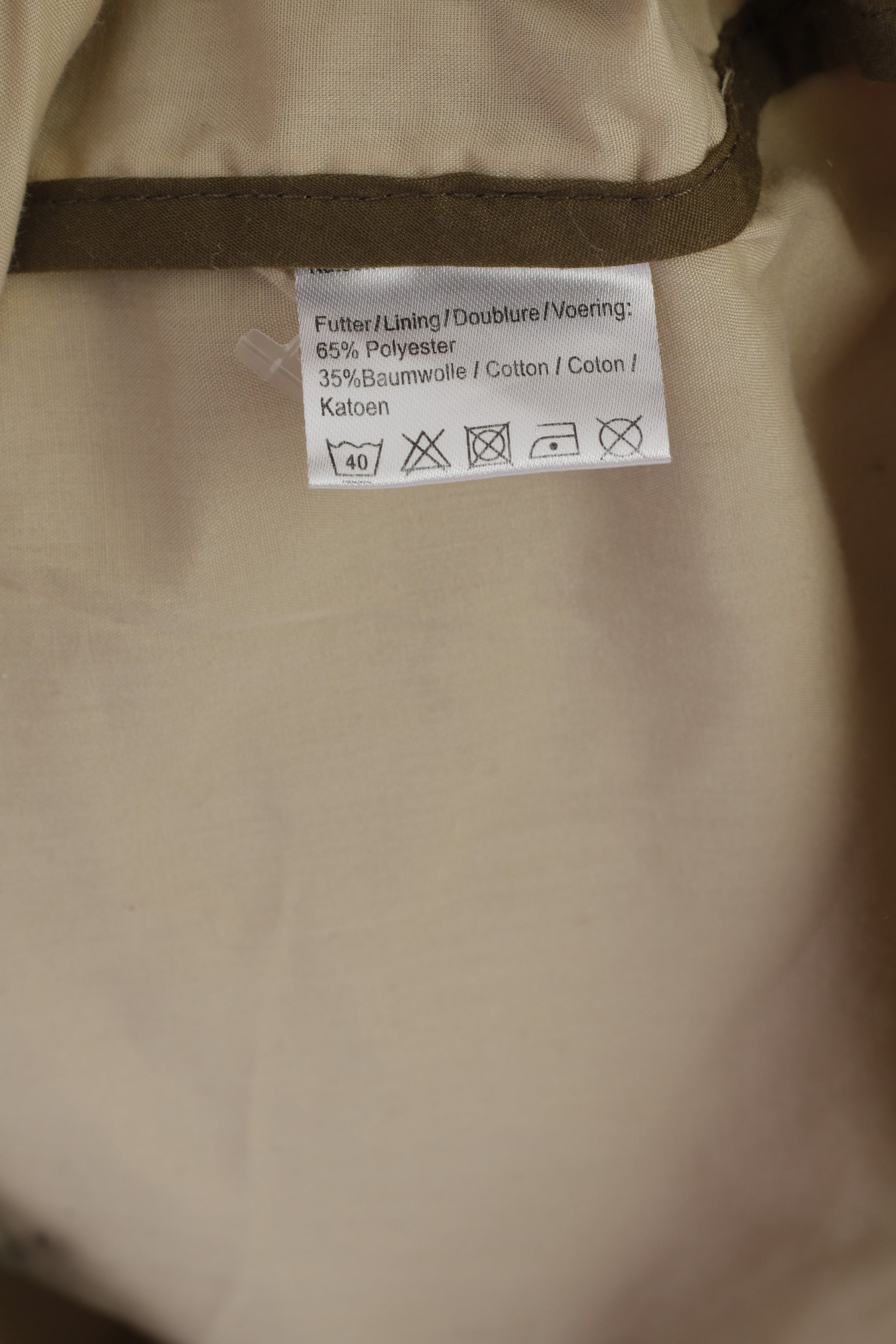 Norskin Men 60/62 XXXL Waistcoat Beige Cotton Fishing Hunting Outdoor Vest