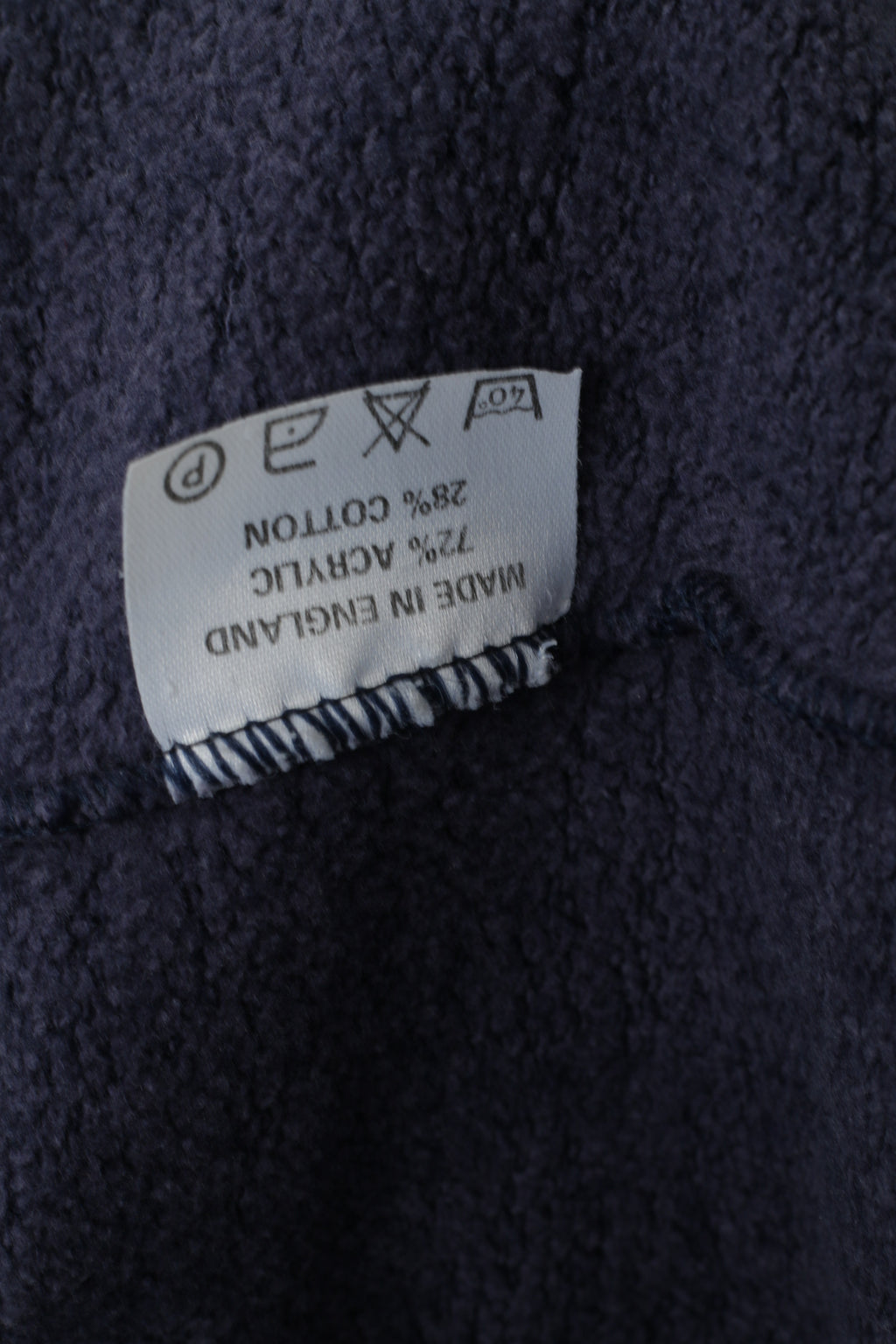 Greenwoods Active Men M Jumper Maglione da vela girocollo ricamato in acrilico blu scuro