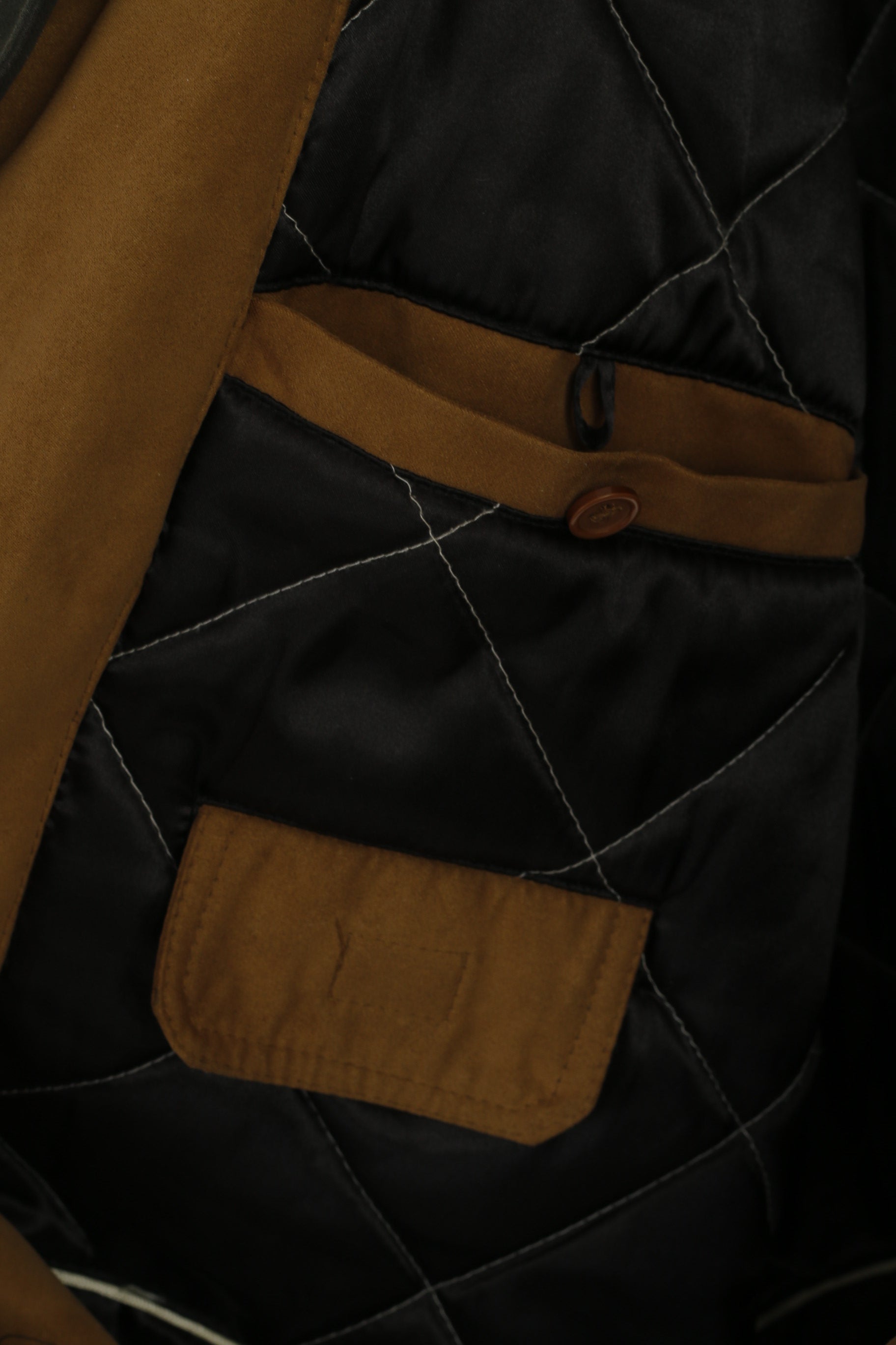 Lapidus Men 58 XXL Jacket Green Velvet Full Zipper Padded Long Soft Coat