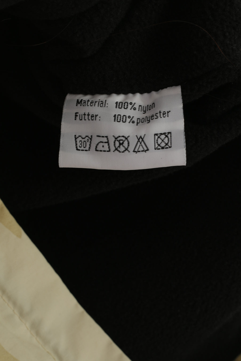 Surplus Women M (S) Jacket Beige Nylon Moro Pullover Windbreaker Raw Vintage Top