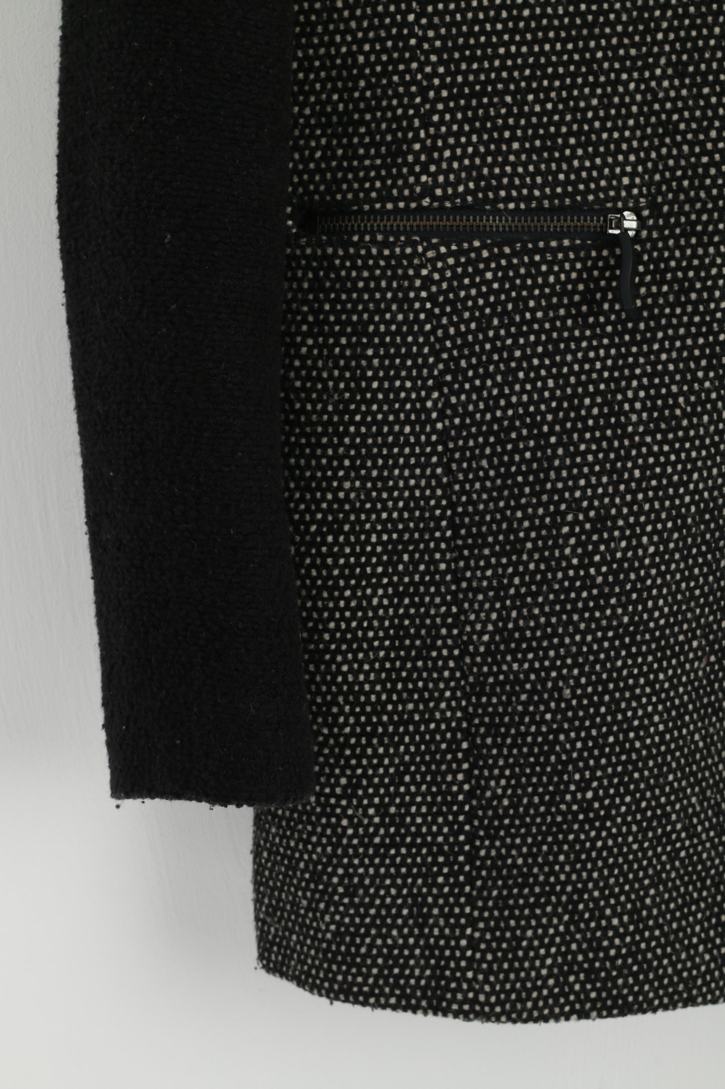Gharani Strok  London Women S Jacket Black  Zip Up Lined Biker Style Top