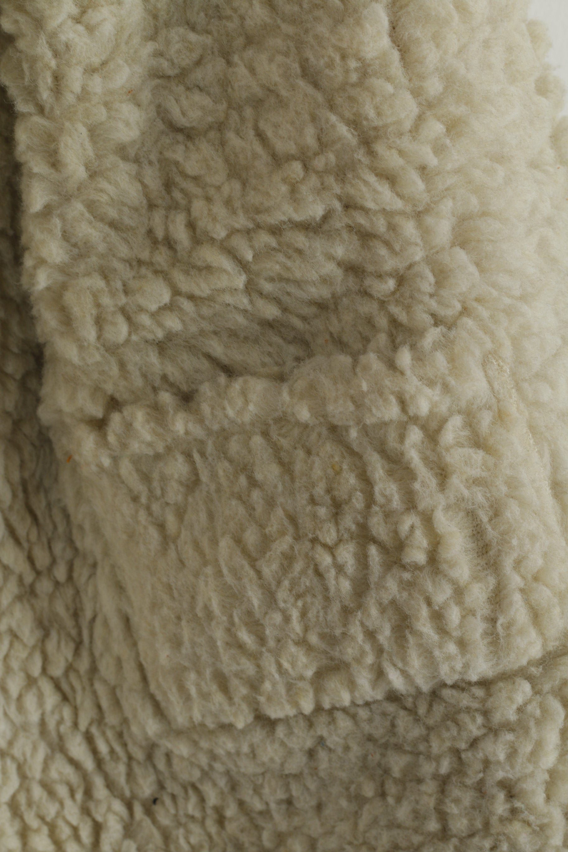 Gilet da ragazzo in vera pelle per 10 anni, in finta pelle marrone, con bottoni a pressione