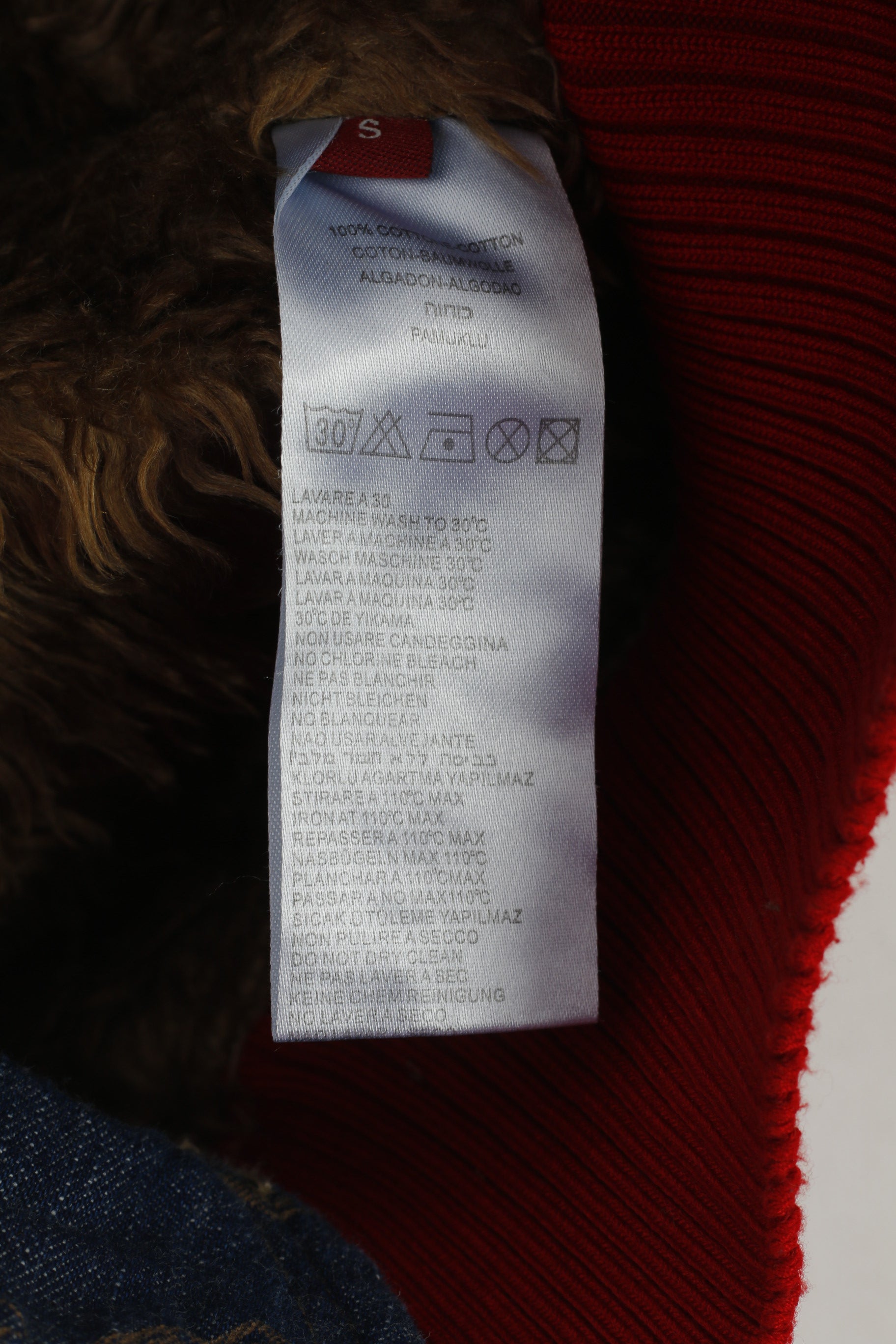 L Joy & Ronnie Women S Bodywarmer Navy Denim Cotton LJR Full Zipper Vest