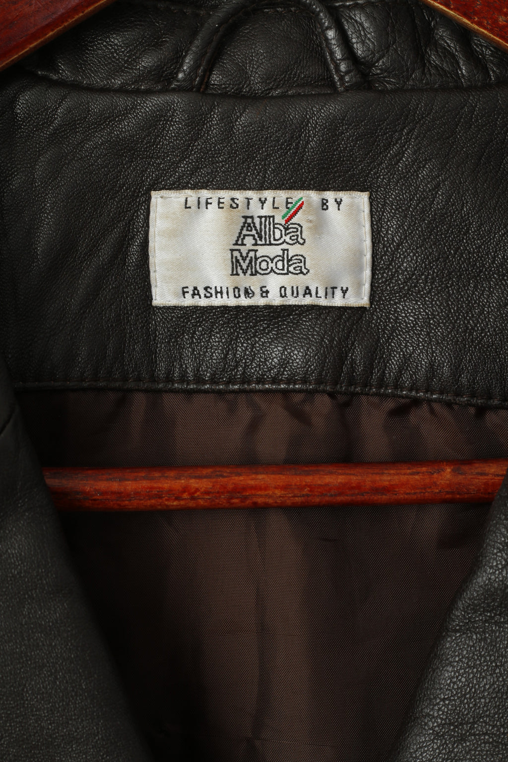 Giacca Alba Moda Donna 12 38 Giacca classica monopetto morbida in vera pelle marrone