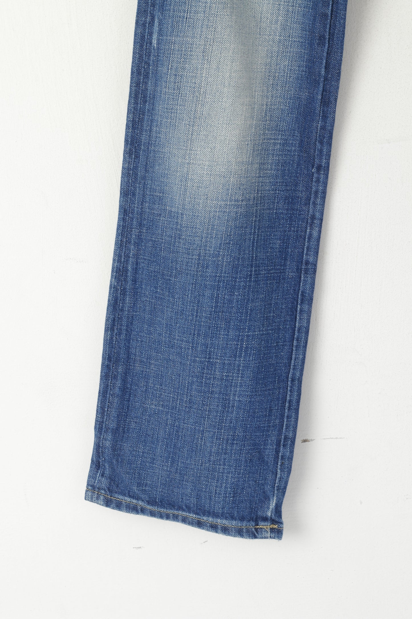 G-Star Raw Women 28 Jeans Trousers Blue Cotton Corvet Straight Denim Pants