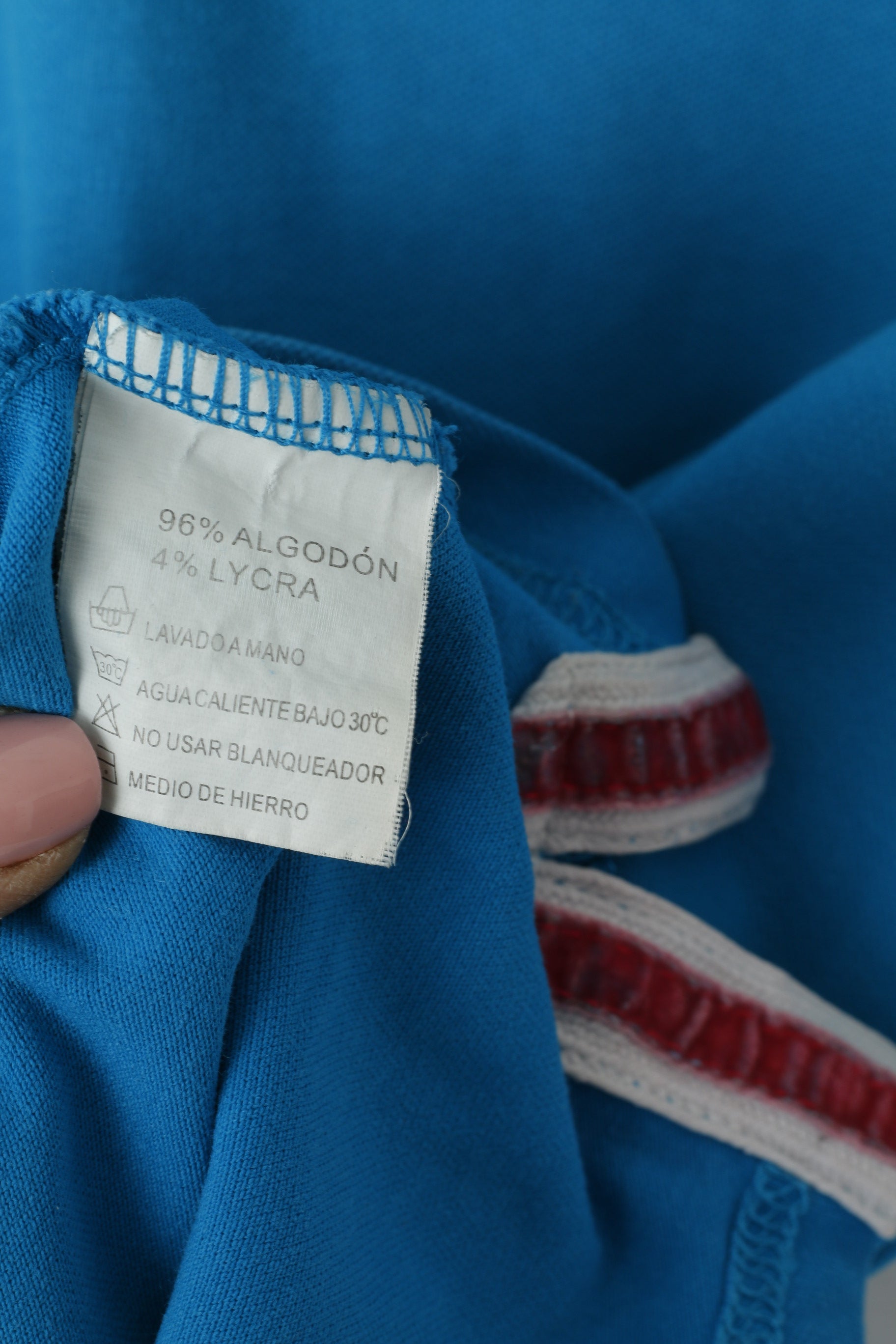 Gx3 Jeans Uomo L (M) Polo Turchese Cotone French Team Best Horse Tour St.Tropez #2 Top