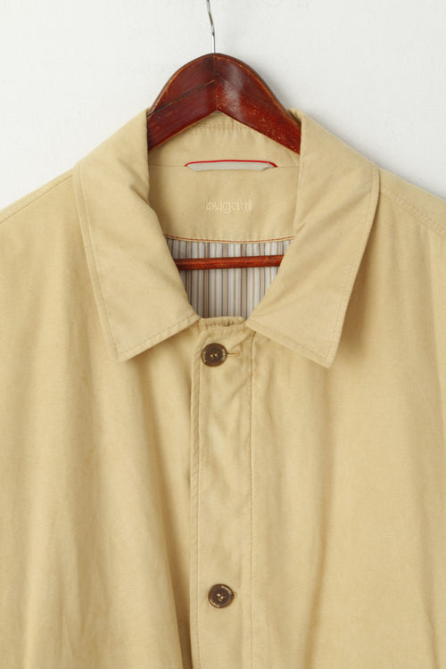 Bugatti Hommes 27 L Bomber Veste Camel Léger Fermeture Éclair Complète Classique Harrington Top