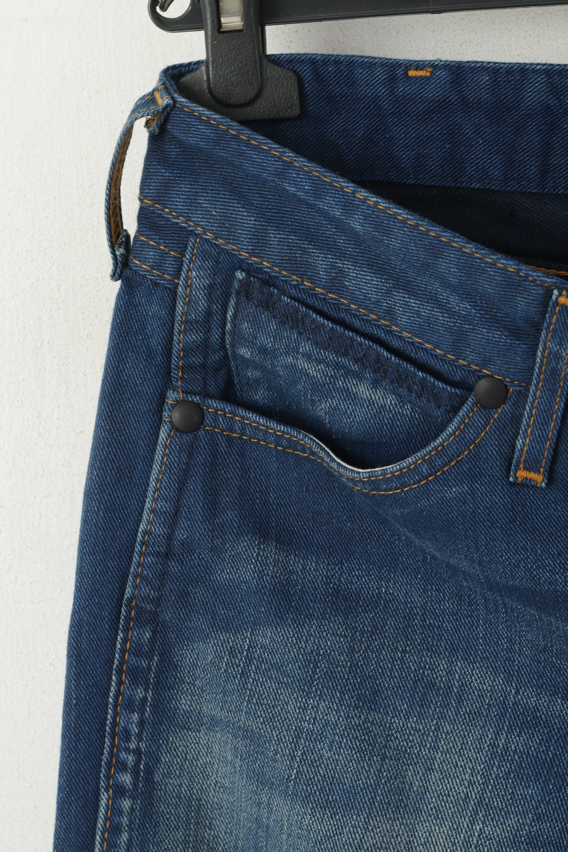 Pantaloni jeans Wrangler Betty da donna 28 Pantaloni bootcut in denim di cotone blu scuro