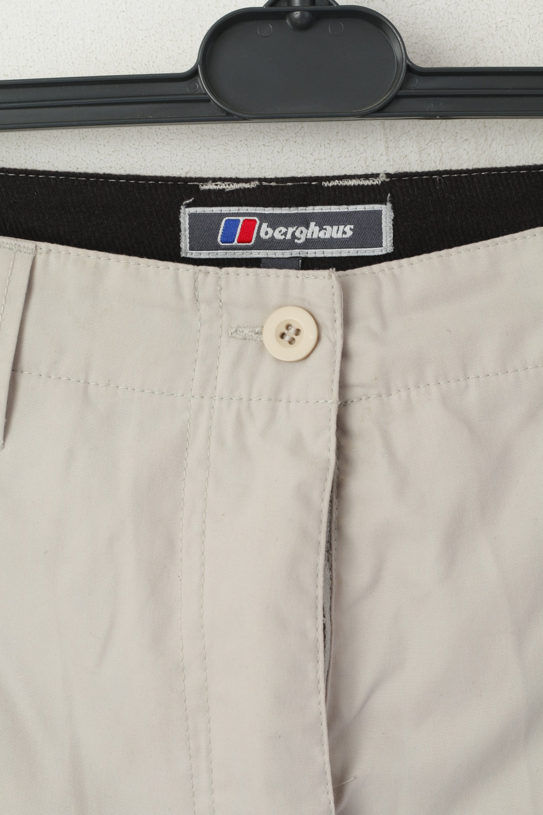 Berghaus Femmes 16 Pantalon Beige Coton Outdoor Combat Randonnée Activewear Pantalon