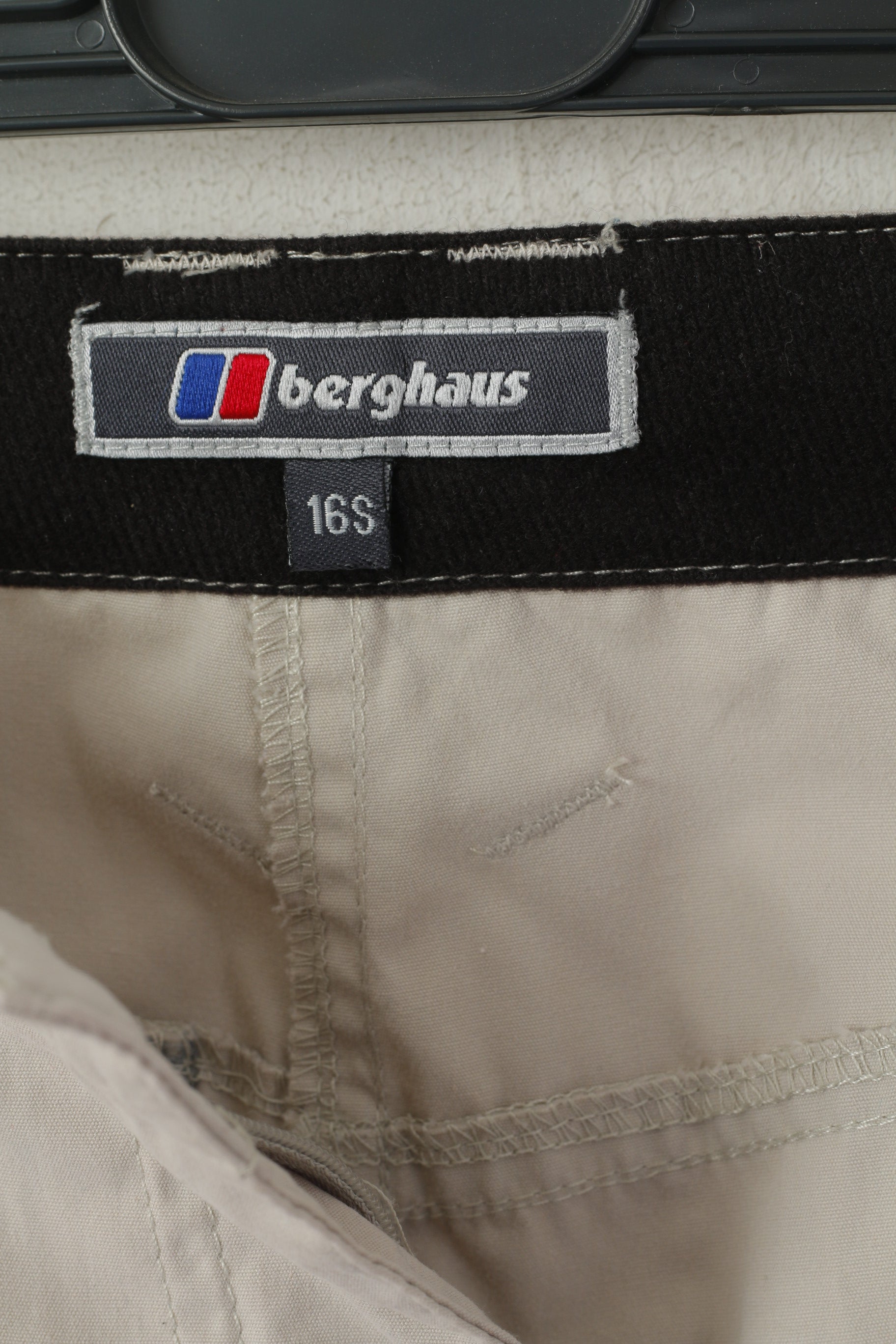 Berghaus Femmes 16 Pantalon Beige Coton Outdoor Combat Randonnée Activewear Pantalon