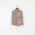 Montepicaza Men 2 S Casual Shirt Green Check Cotton Flanel Long Sleeve Top