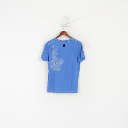 Nippon Osaka Series Men S Shirt Blue Baseball Graphic Cotton Emroidered Top