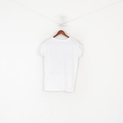 The Beatles Women 8 S Shirt White Cotton TM Product Abbey Road Top