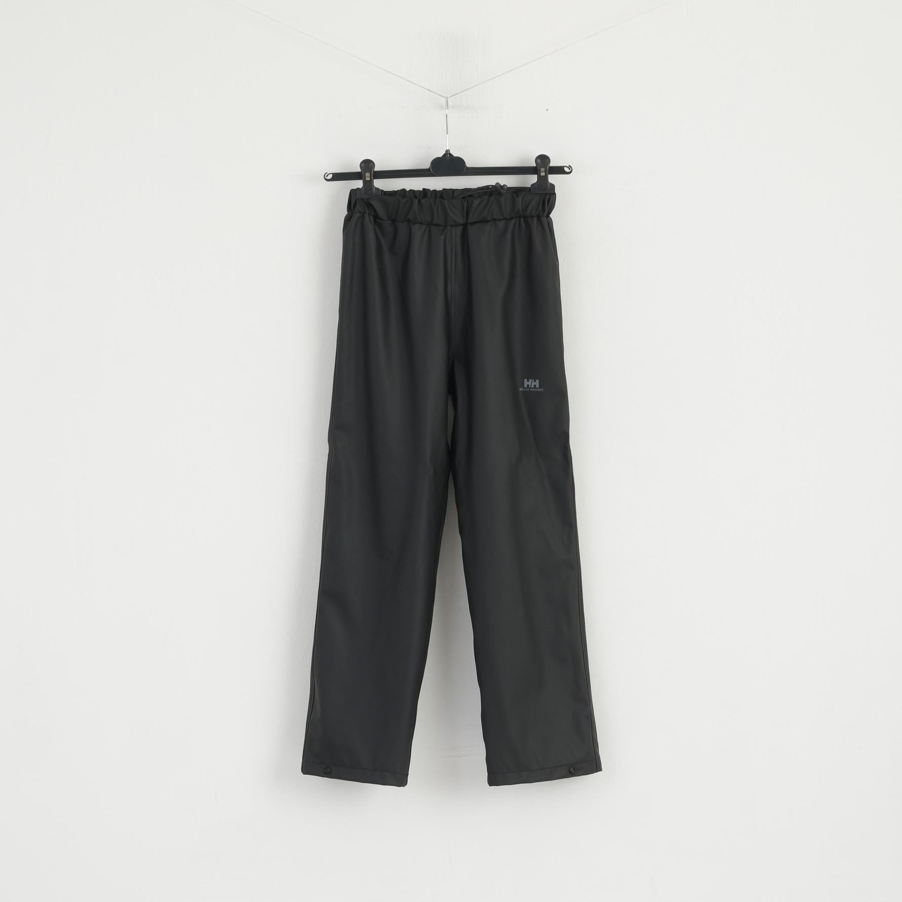 Pantalon Helly Hansen Youth 150/160 Pantalon d'extérieur imperméable en nylon noir