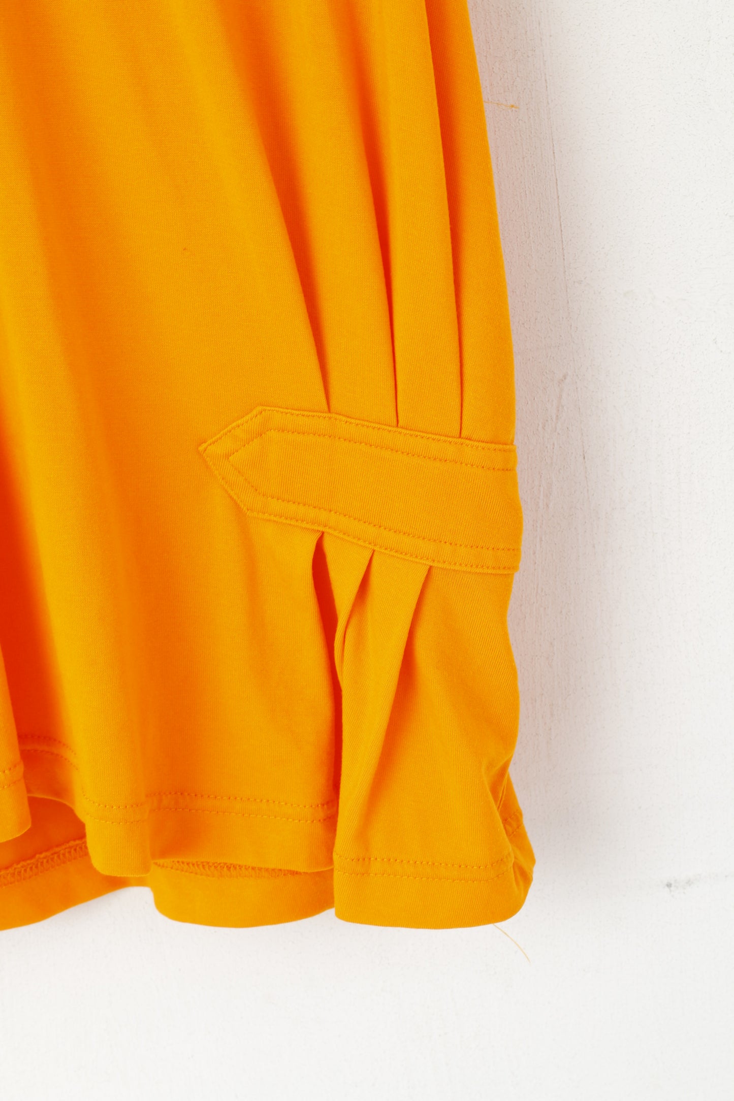 Adidas Stella McCartney Femme 38 S Chemise Orange Coton Sport Gym Débardeur