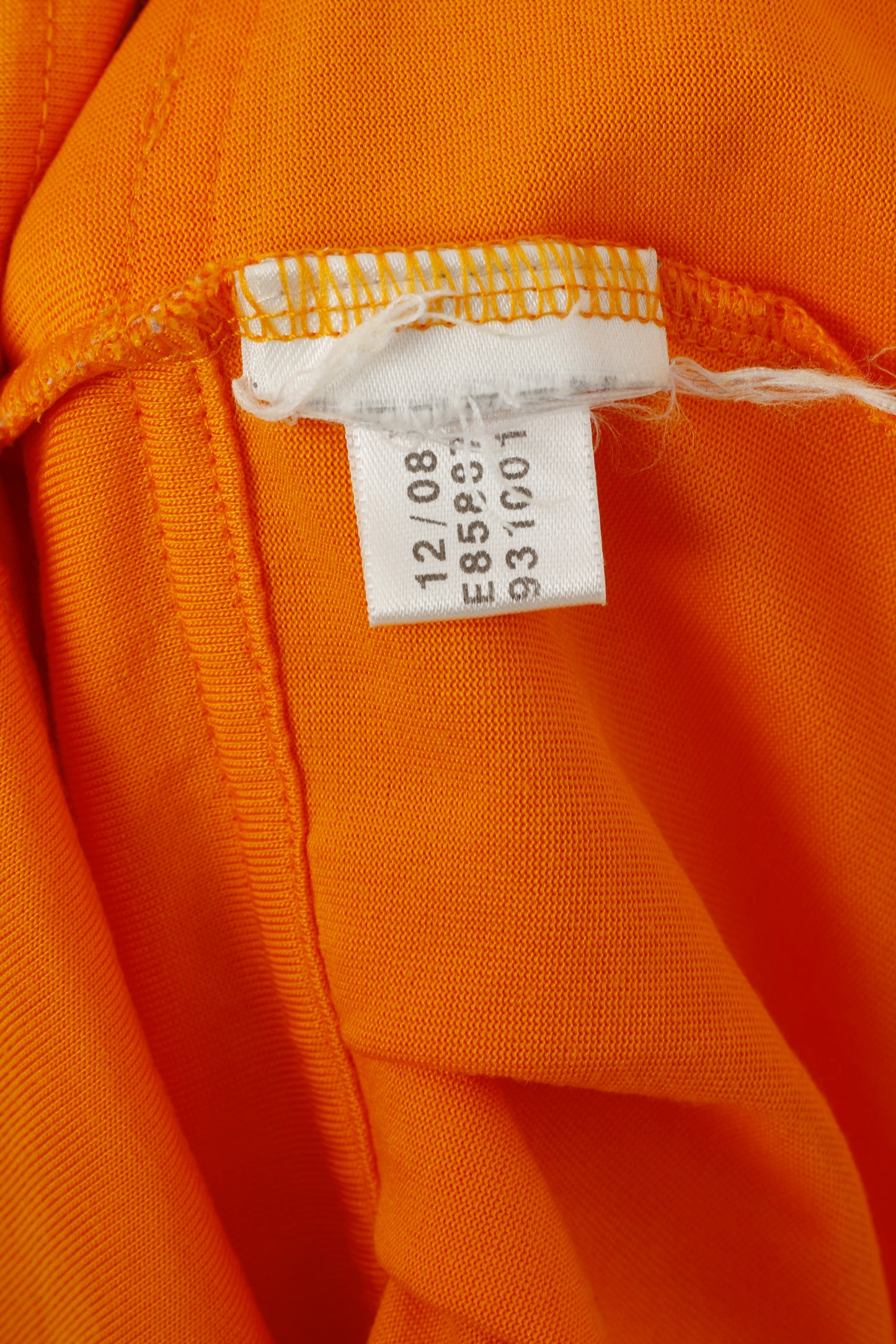 Adidas Stella McCartney Women 38 S Shirt Orange Cotton Sport Gym Vest Top