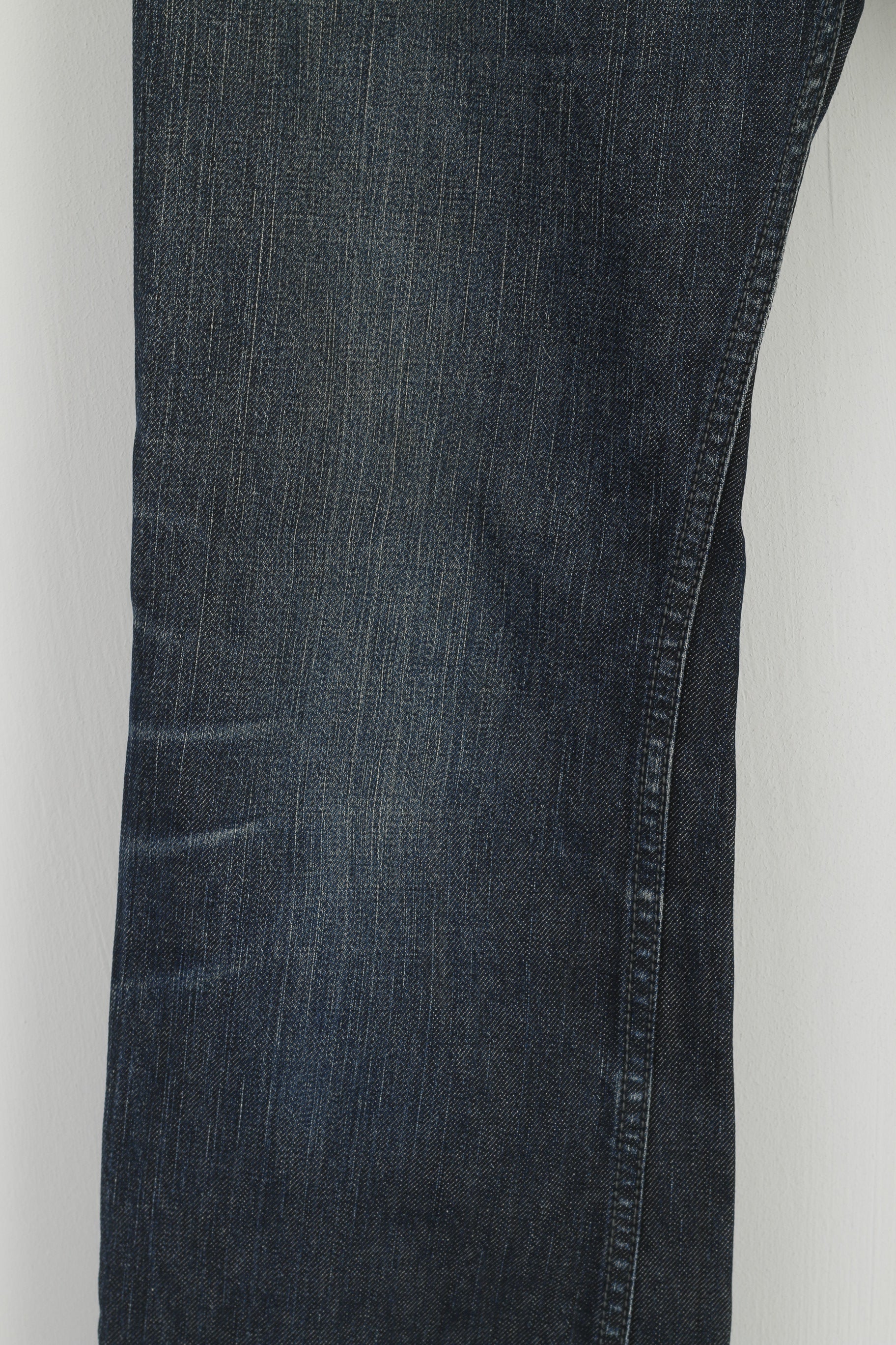 DIESEL Donna 30 Pantaloni Jeans Cotone Blu Grigio Pantaloni in denim di cotone