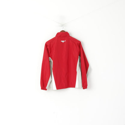 Bagheera Youth Girl 160 Jacket Red Track Top Zip Up Unisex Sport Top