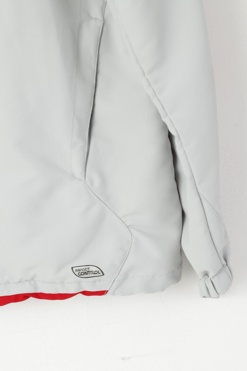 Umbro Men S Jacket Grey Sporswear Hooded Full Zipper Vintage Sport Top