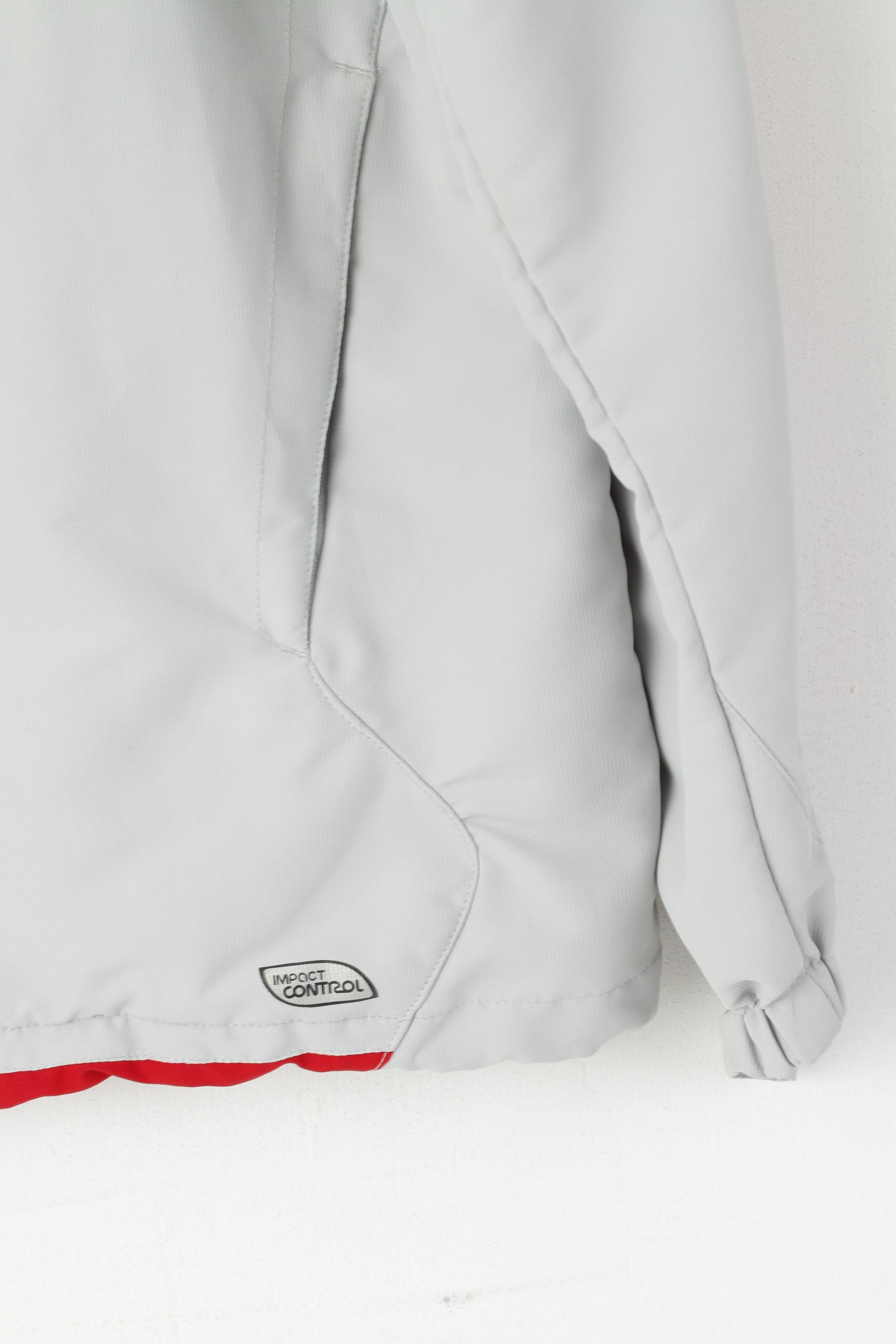 Umbro Men S Jacket Grey Sporswear Hooded Full Zipper Vintage Sport Top