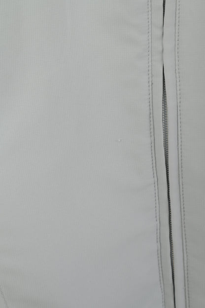 Umbro Men S Jacket Grey Sporswear Hooded Full Zipper Vintage Sport Top