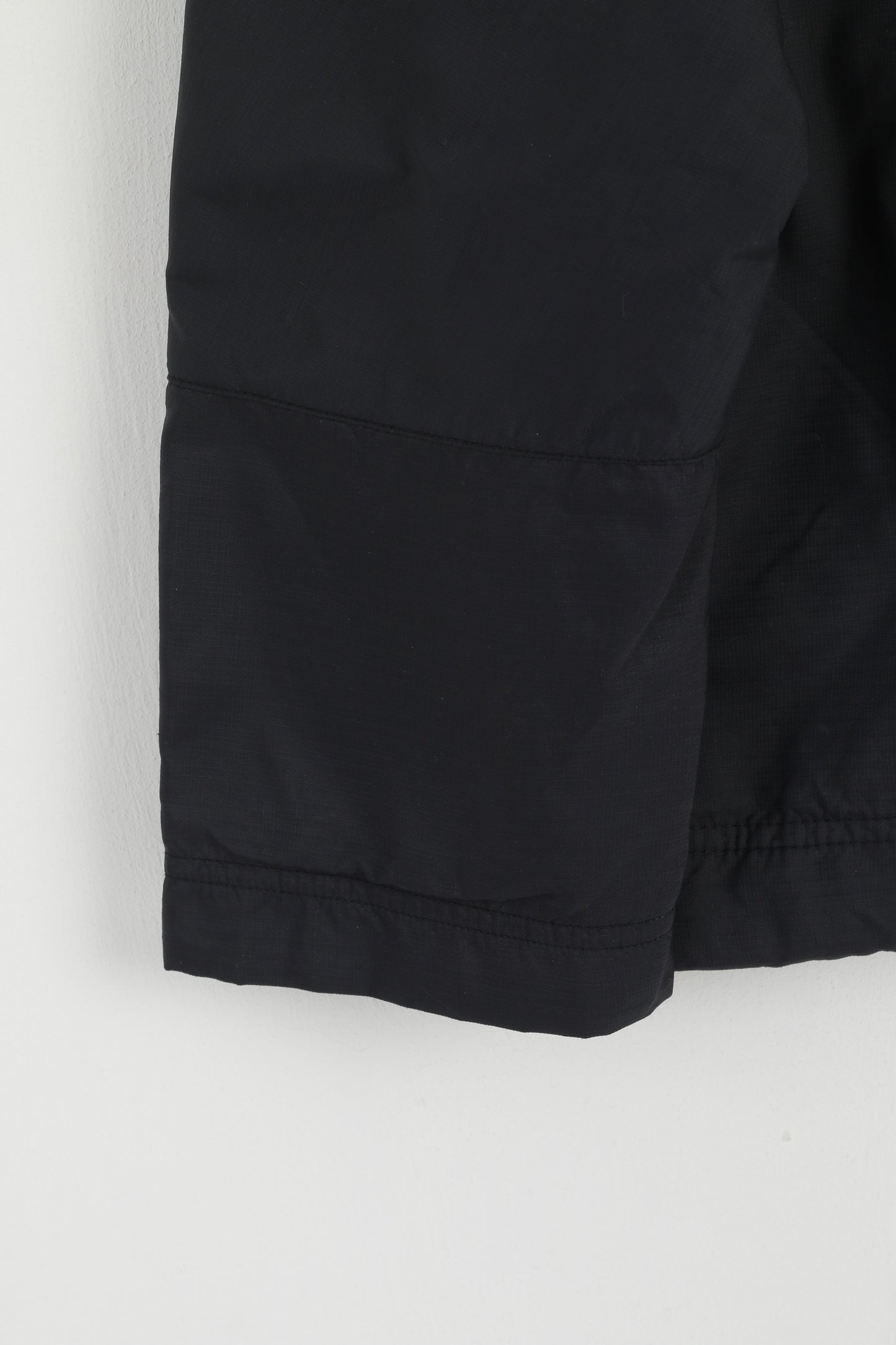Nike Men M Jacket Black Pullover Activewear Retro Lightweight Pocket Sport Top