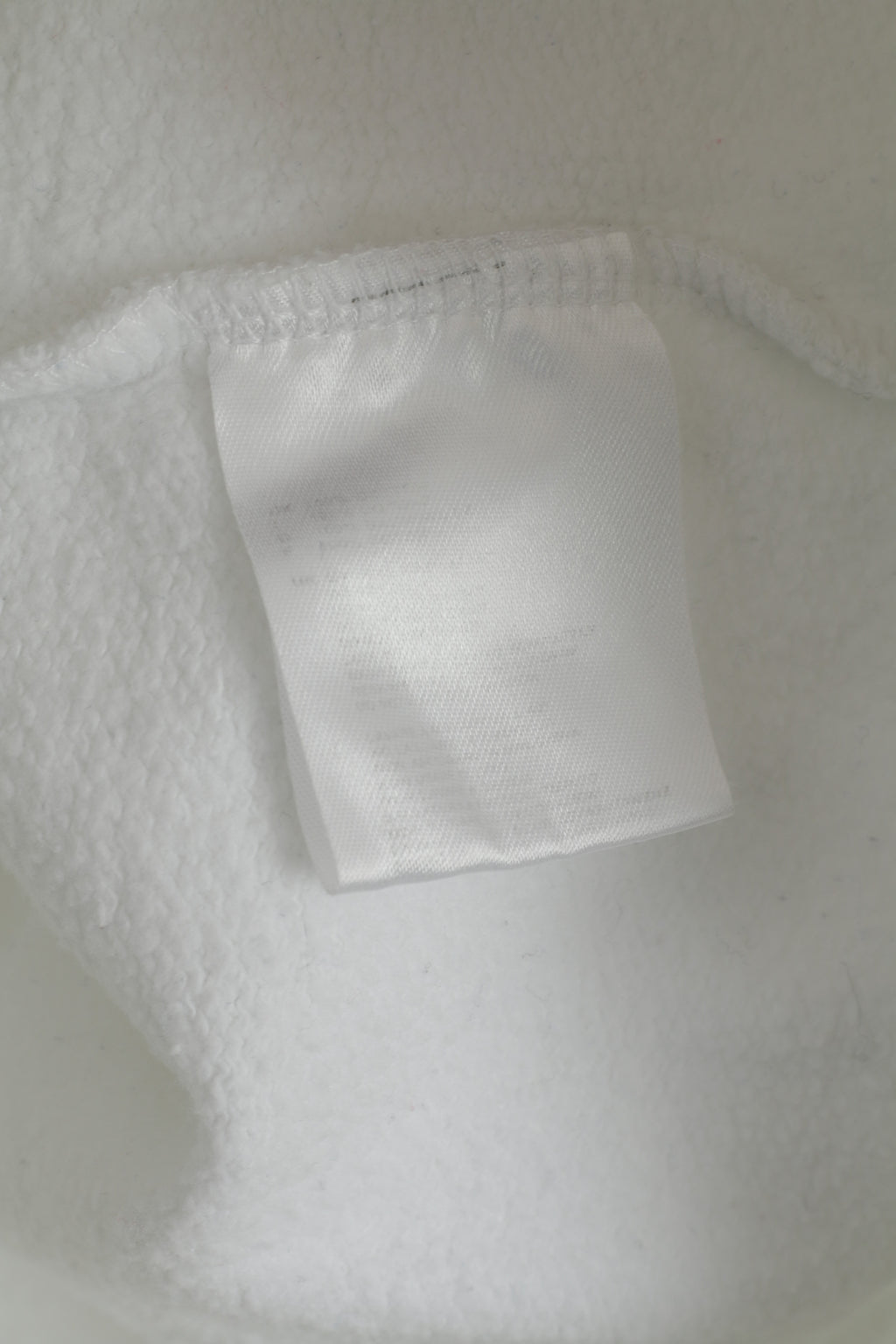 Major League Baseball Women M Sweatshirt White Cotton NY Yankees Zip Up Hoodie