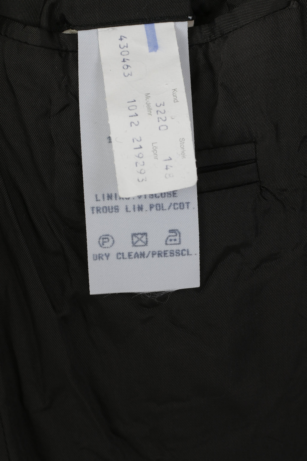 Nordiska Kompaniet Men 148 42 Blazer Charcoal 100% Wool Shoulder Pads Jacket