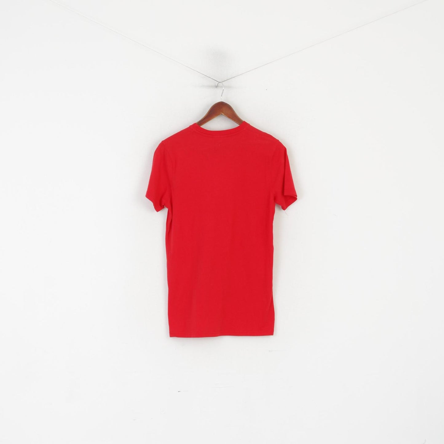 Camicia da uomo Bjorn Borg Maglietta unisex con girocollo grafico vintage in cotone rosso