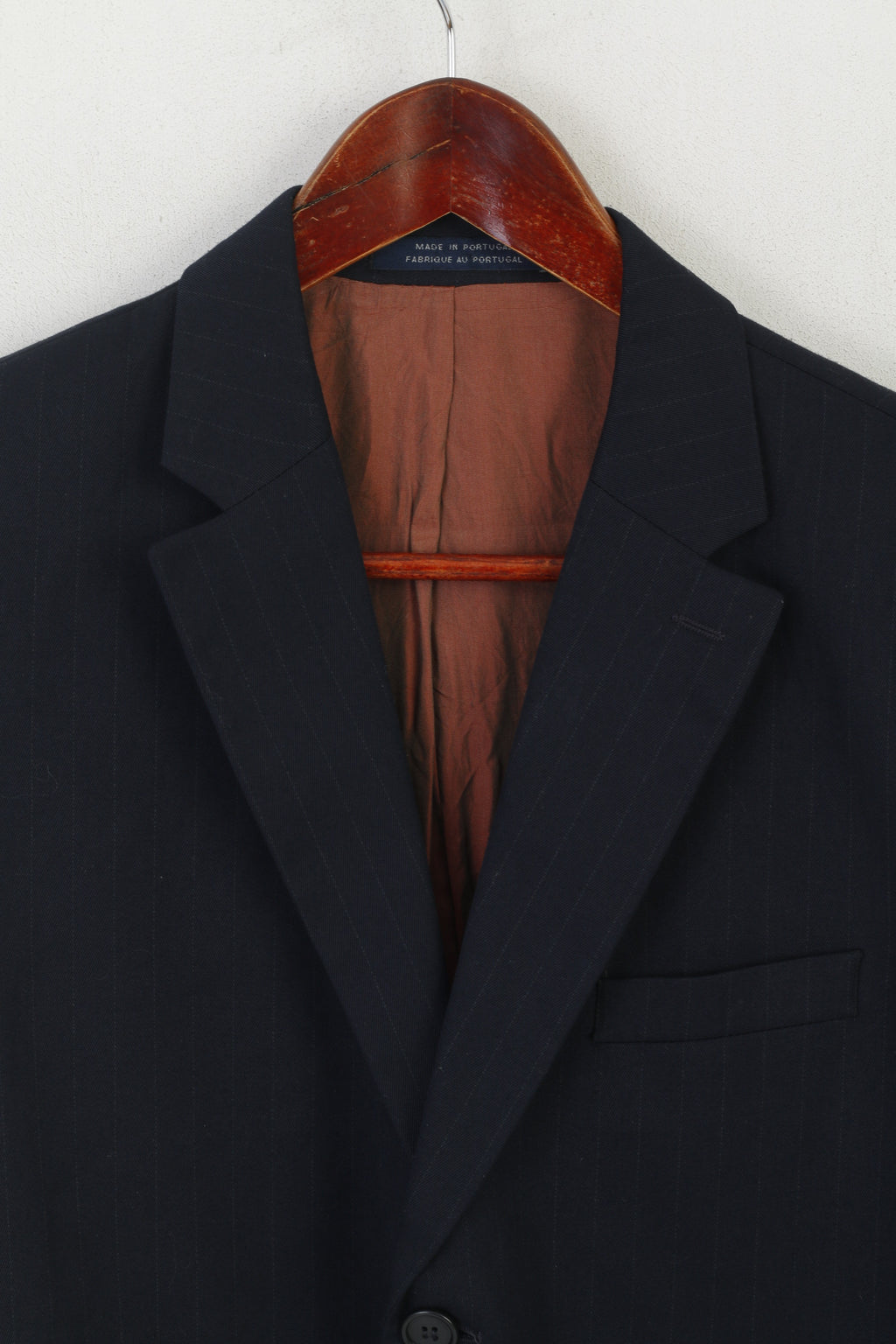 Douglas & Graham 1880 Club Youth 164 Blazer Navy Vintage Striped Jacket