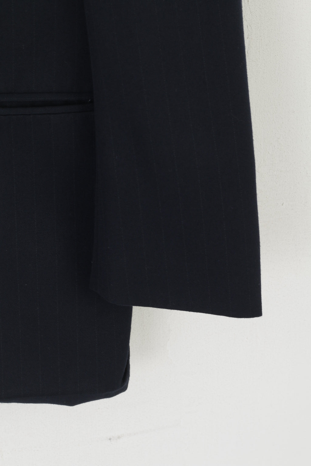 Douglas & Graham 1880 Club Youth 164 Blazer Navy Vintage Striped Jacket